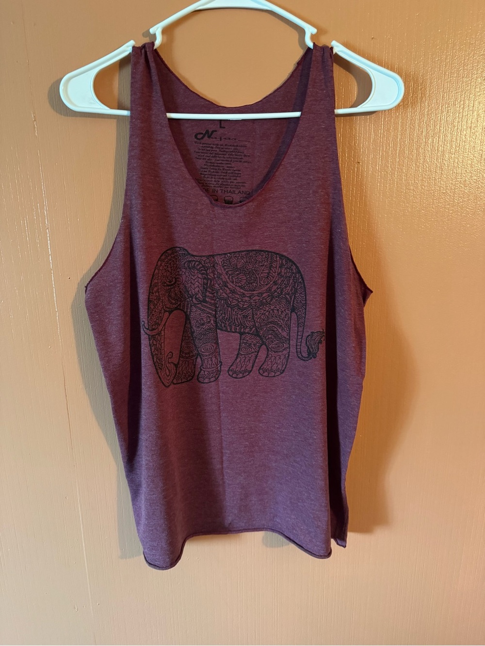 Najar Elephant Graphic Tank — Large